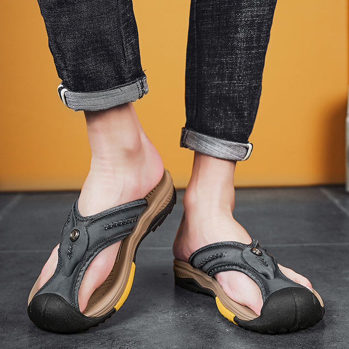 Ergonomische orthopädische Herrensandalen für maximalen Komfort und Halt