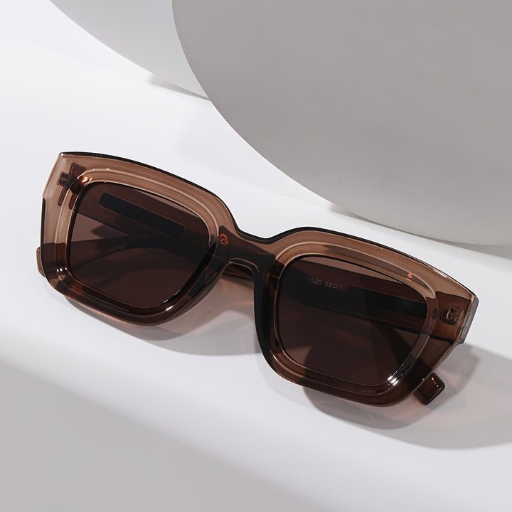 Mariske | Elegante Retro Vierkante Zonnebril für eine elegante und stilvolle Dekoration