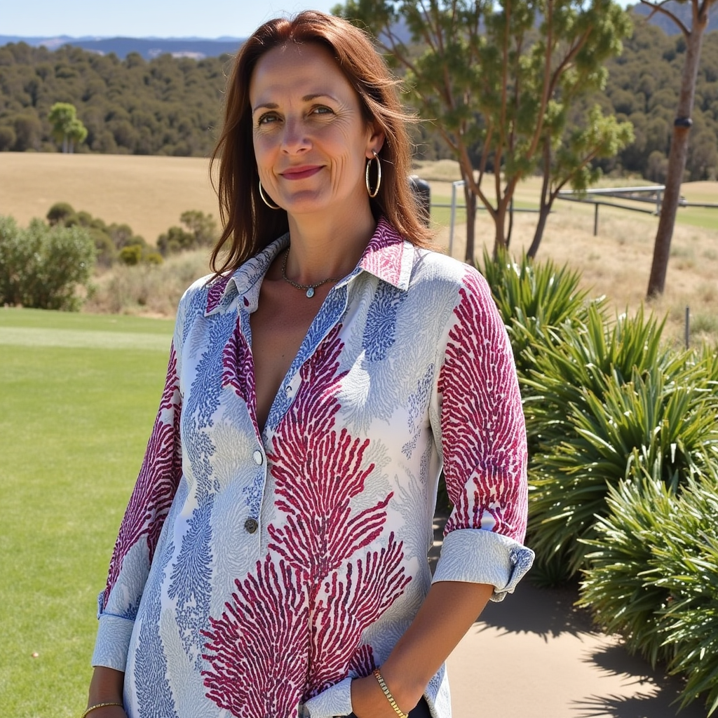 Exklusive langärmelige Damenbluse mit Blumenmuster - Vintage-Stil für einen einzigartigen und modischen Look