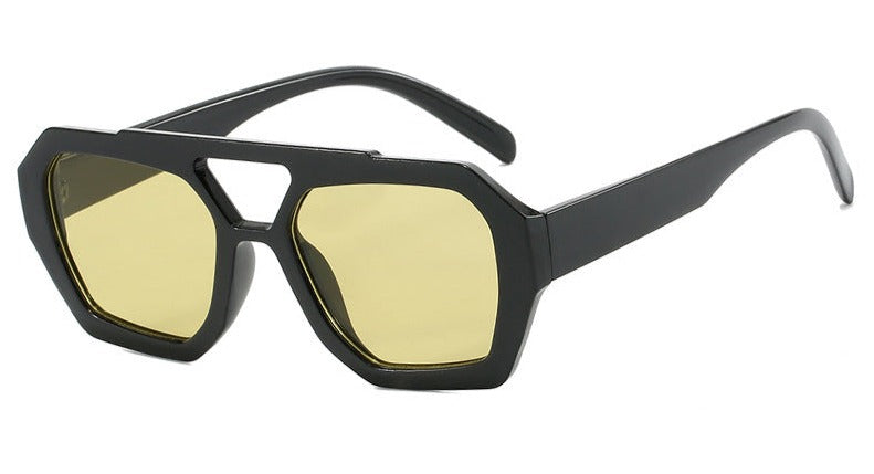 Mikka | Trendy Geometrische Zonnebril voor een Stijlvolle Look