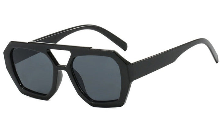 Mikka | Trendy Geometrische Zonnebril voor een Stijlvolle Look