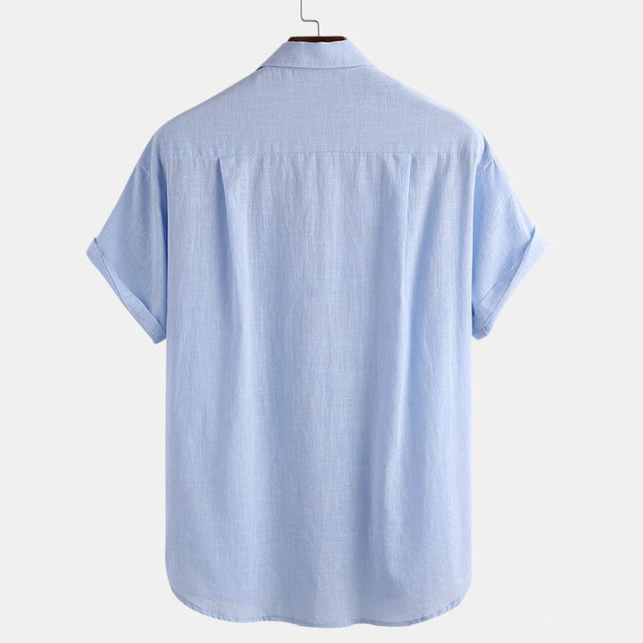 Modisches Kurzarmhemd für Männer - perfekt für den Alltag