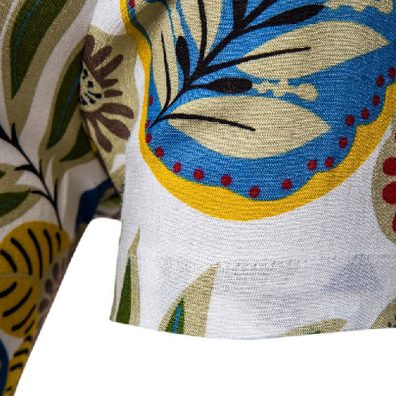 Stylisches Herren-Sommerhemd mit modischem Druck