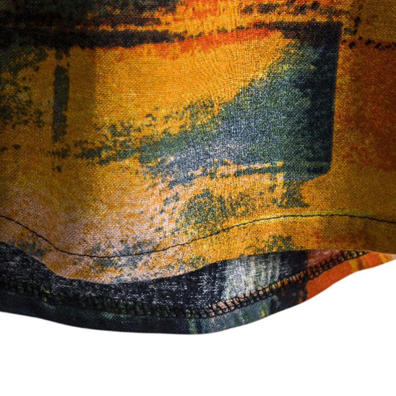 Stylisches Herren-T-Shirt im Retro-Stil mit modernem Druck - ein trendiger und einzigartiger Look