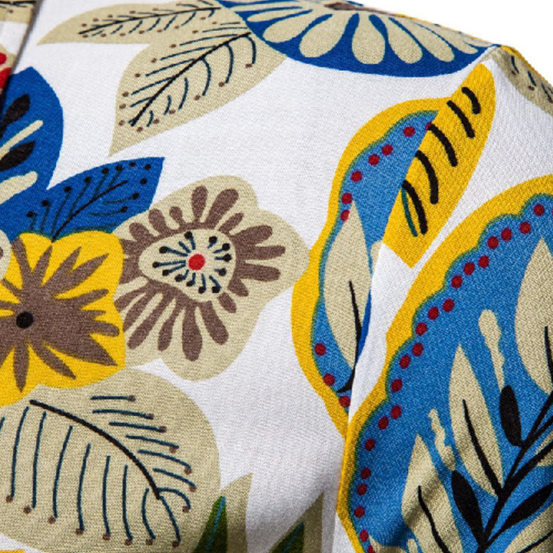 Stylisches Herren-Sommerhemd mit modischem Druck
