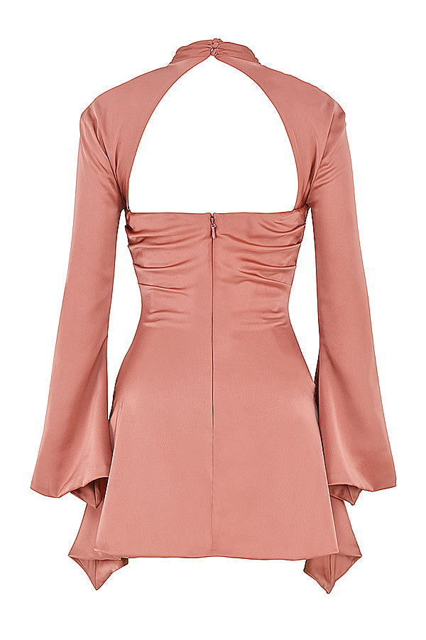 Stilvolles und verführerisches elegantes drapiertes Korsettkleid für Frauen