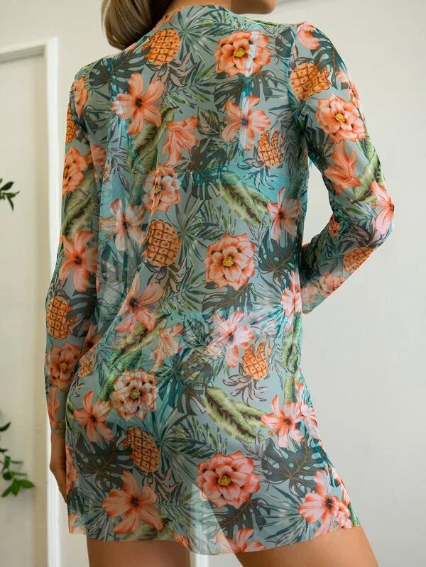 Paoleen | Ensemble de Bikini Élégant avec Voile Cover-Up pour un look sophistiqué