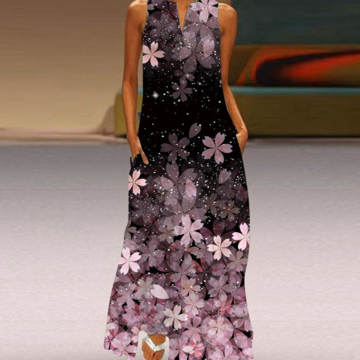 Stilvolles ärmelloses Damenkleid für besondere Anlässe