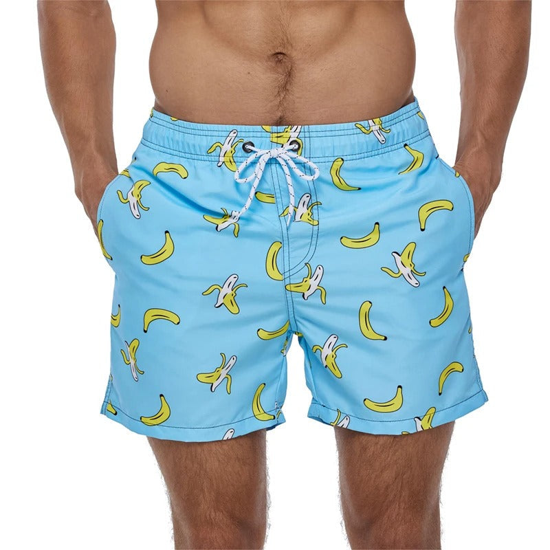 Lennox Ademende Zwemshort met Trendy Funky Print - Ideaal voor Zomerplezier en Zwemavonturen