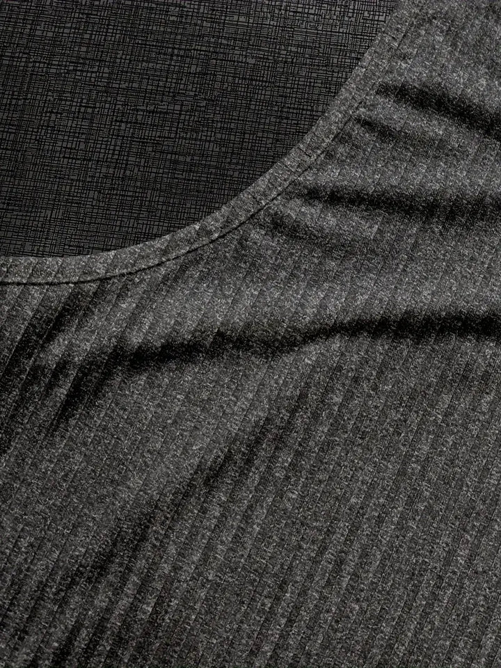 Ärmelloses Herren-T-Shirt mit Rundhalsausschnitt - perfekter Sitz und Komfort beim Training