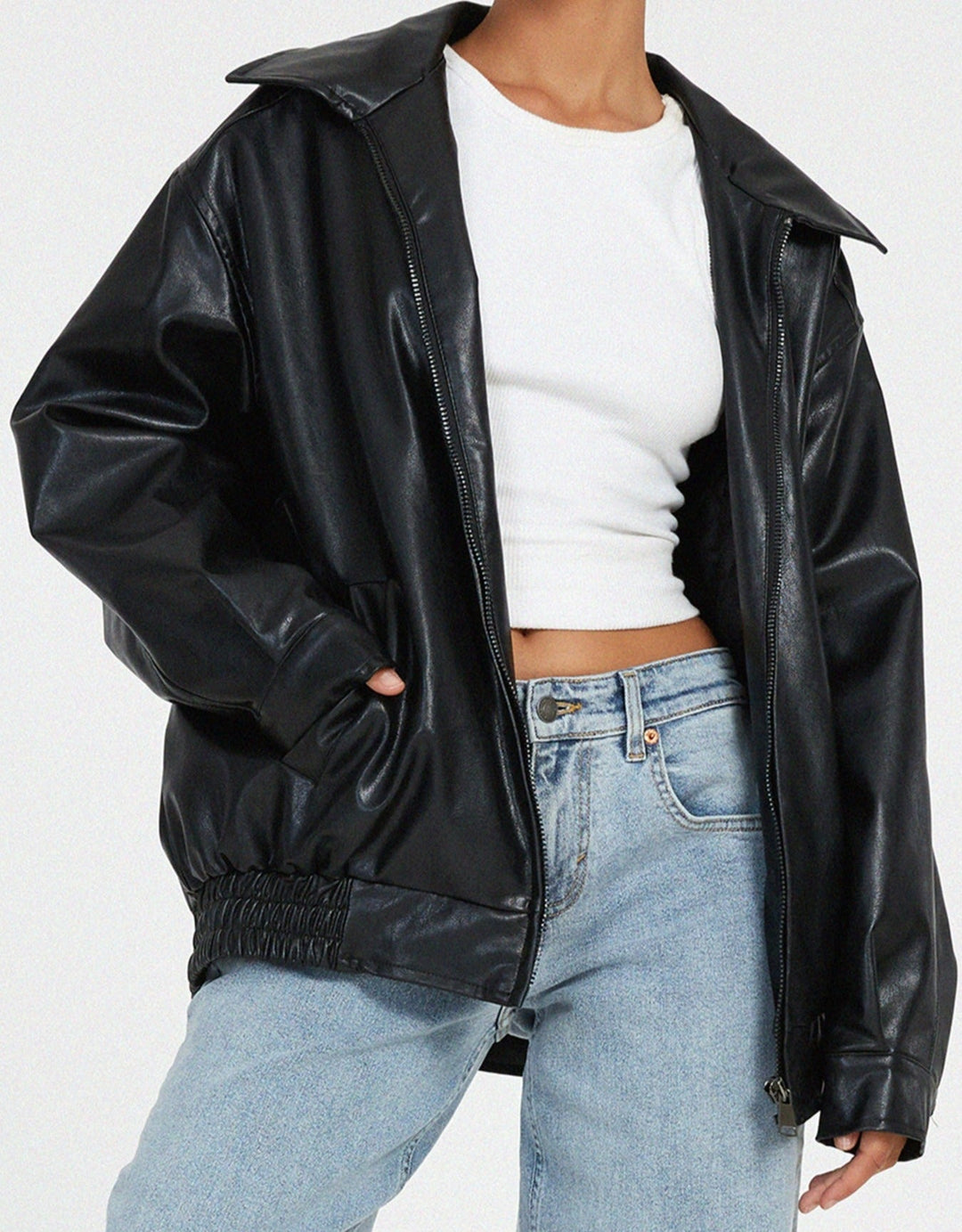 Elegante Damenlederjacke - Stil und Raffinesse in einem
