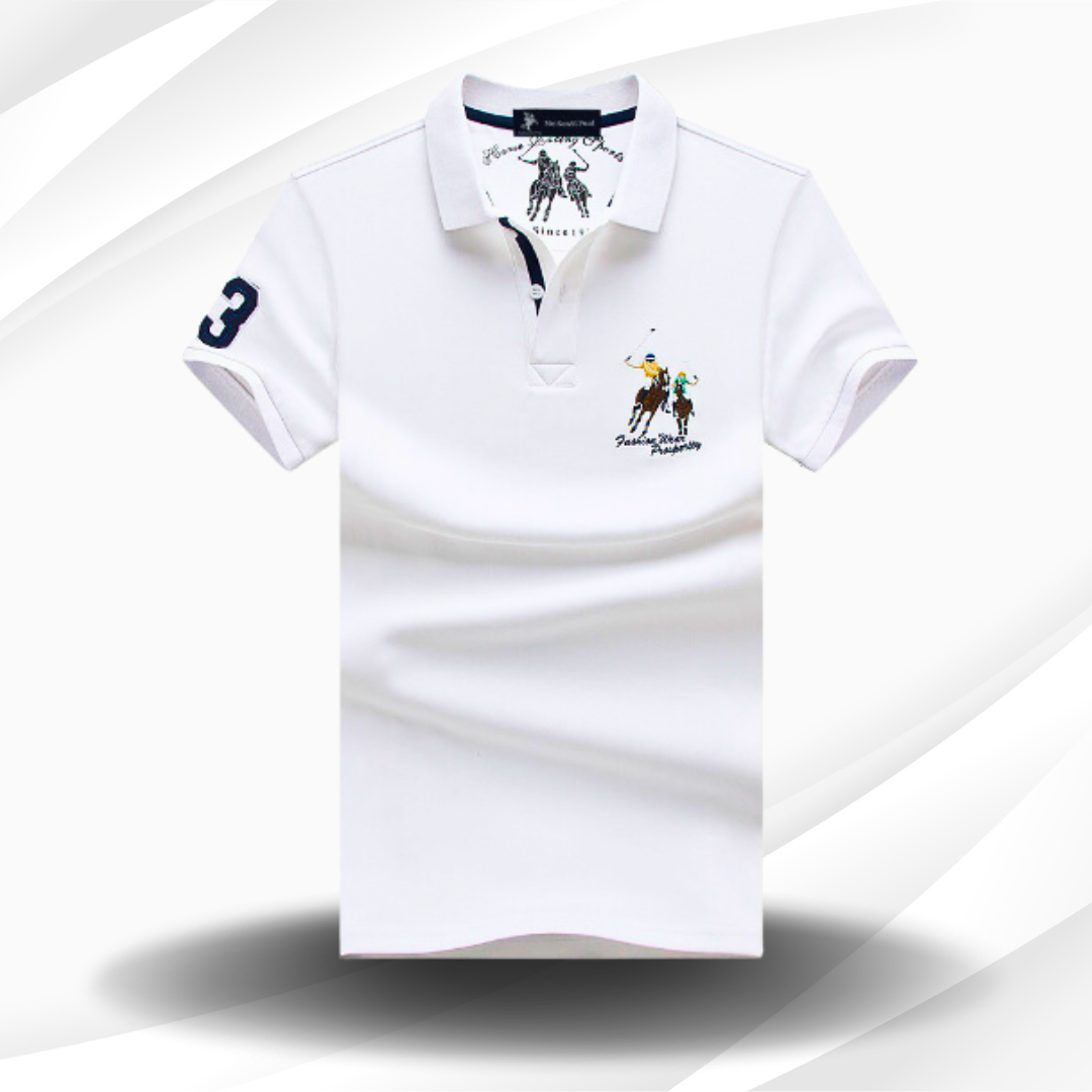 Elegantes Herren-Poloshirt mit sportlichem Charakter und modernem Design