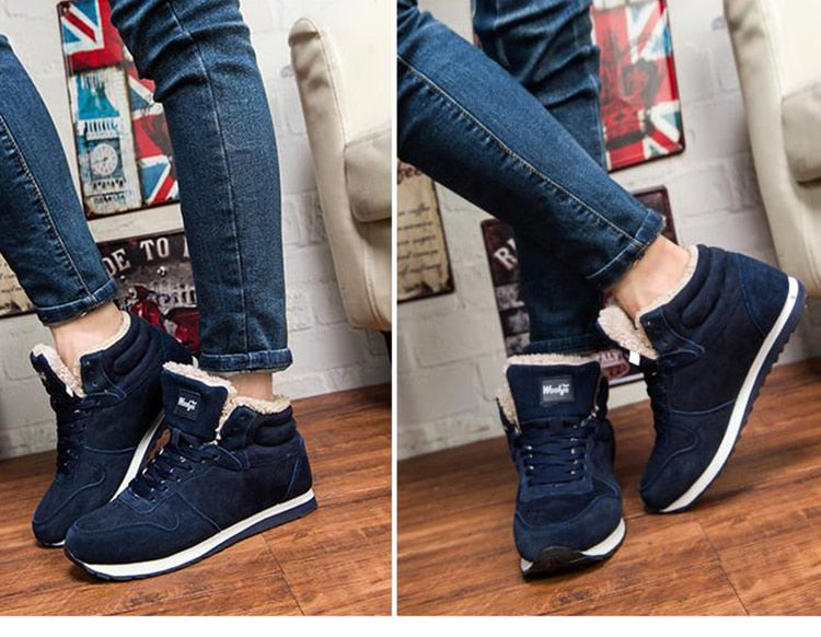 Elegante Herren-Winterstiefel mit ausgezeichnetem Komfort und außergewöhnlicher Wärmeleistung