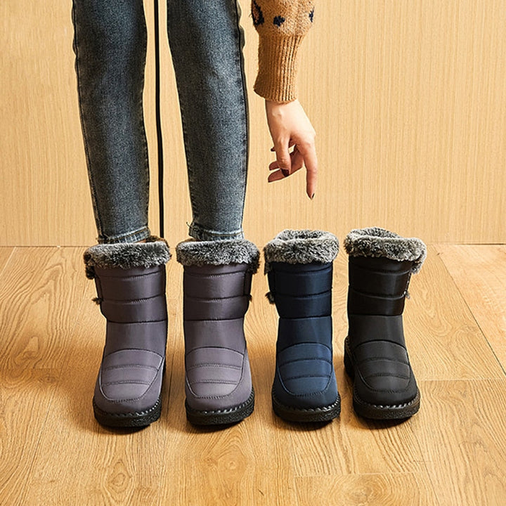 Bequeme und warme Winterstiefel für Damen - ideal für kalte Tage, bieten Komfort und Schutz