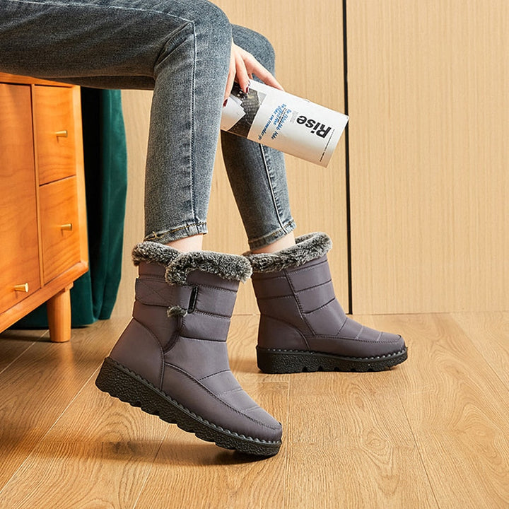 Bequeme und warme Winterstiefel für Damen - ideal für kalte Tage, bieten Komfort und Schutz