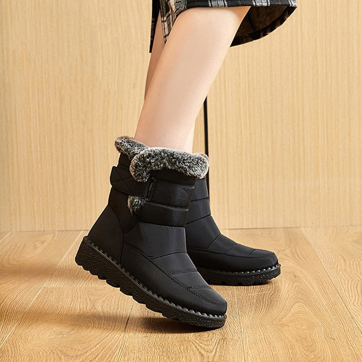 Bequeme und warme Winterstiefel für Damen - ideal für kalte Tage, bieten Komfort und Schutz