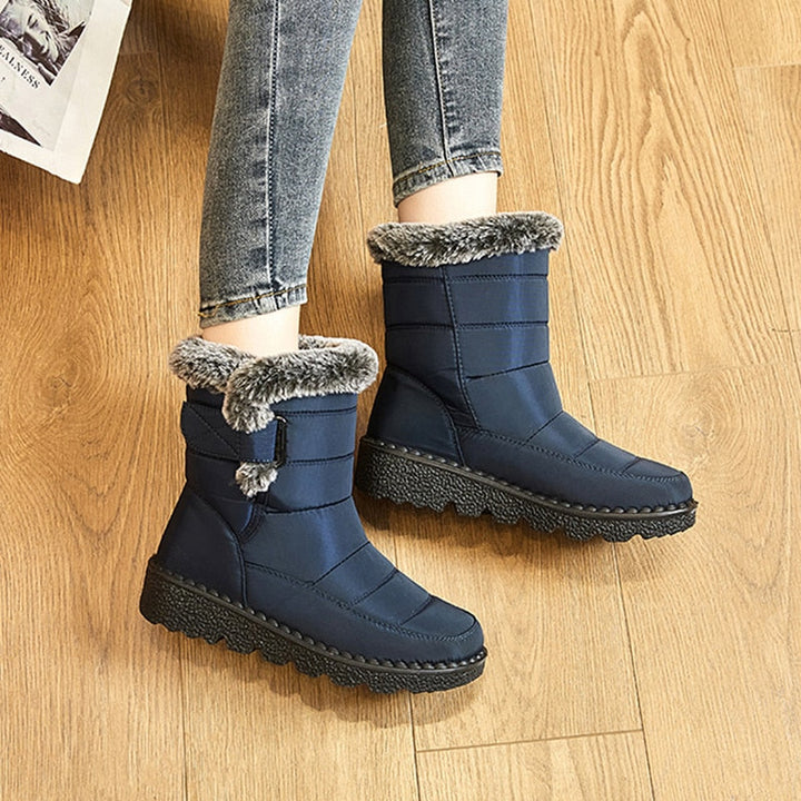 Bequeme und warme Winterstiefel für Damen - ideal für kalte Tage, bieten Komfort und Schutz