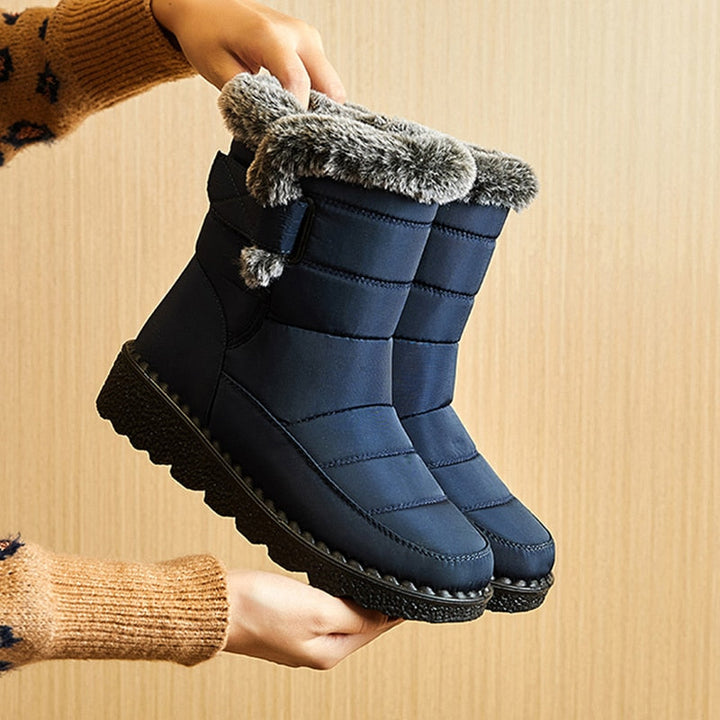 Bequeme und warme Winterstiefel für Damen - ideal für kalte Tage, bieten Komfort und Schutz