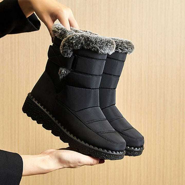 Bequeme und warme Winterstiefel für Damen - ideal für kalte Tage, bieten Komfort und Schutz