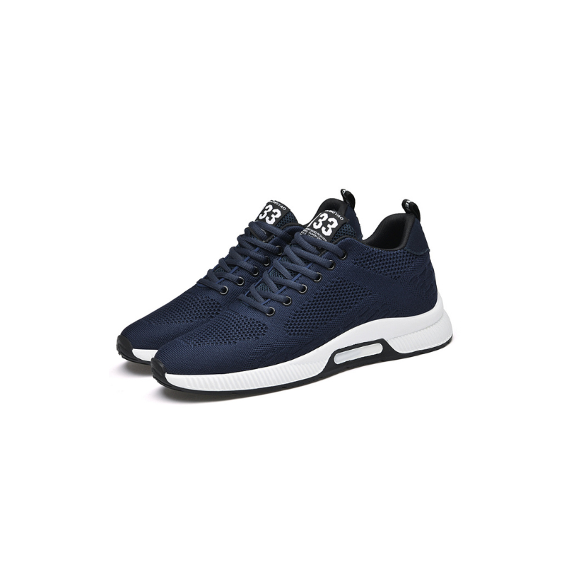 Moderne Herrensportschuhe mit ergonomischer Fersenkappe für noch mehr Komfort