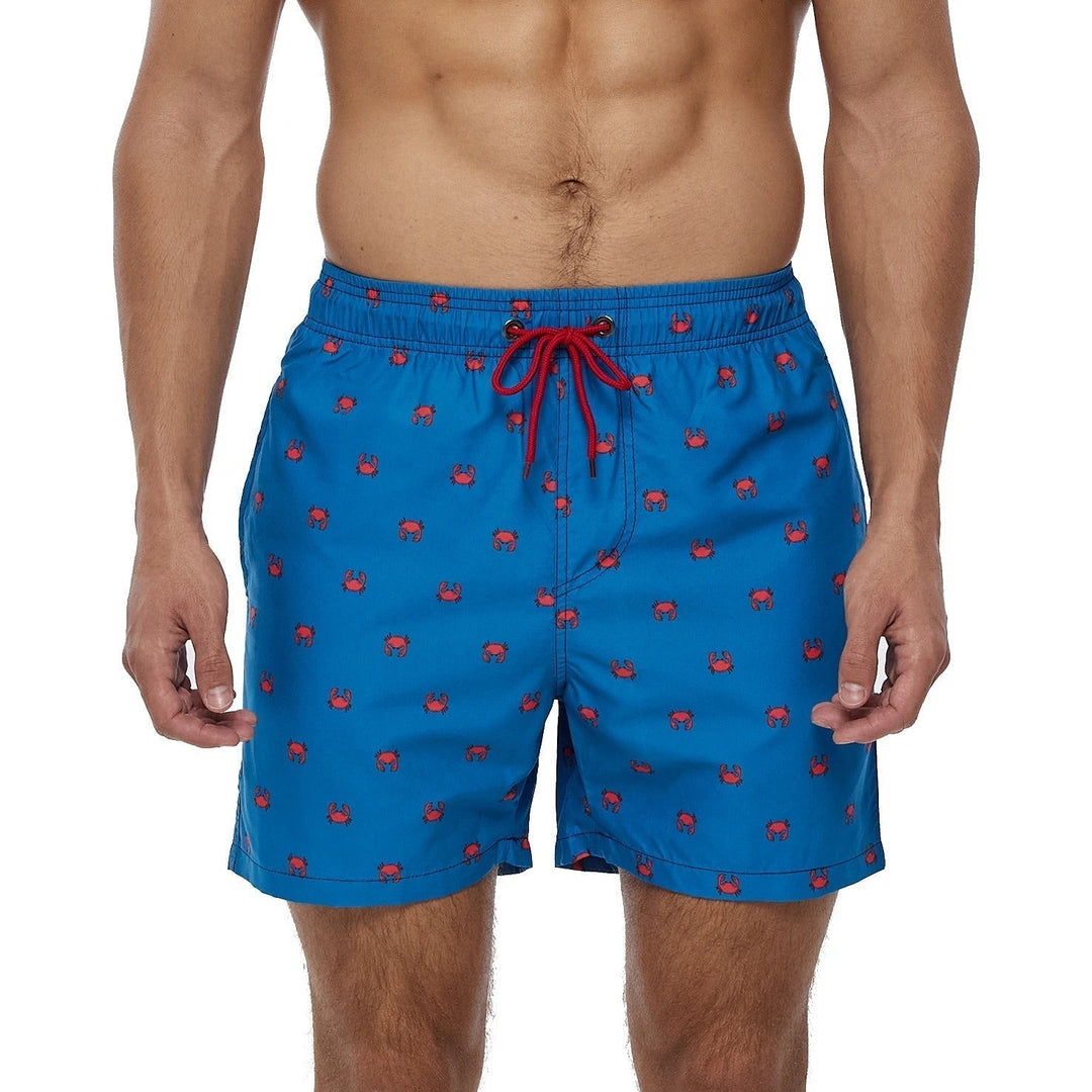 Lennox Ademende Zwemshort met Trendy Funky Print - Ideaal voor Zomerplezier en Zwemavonturen