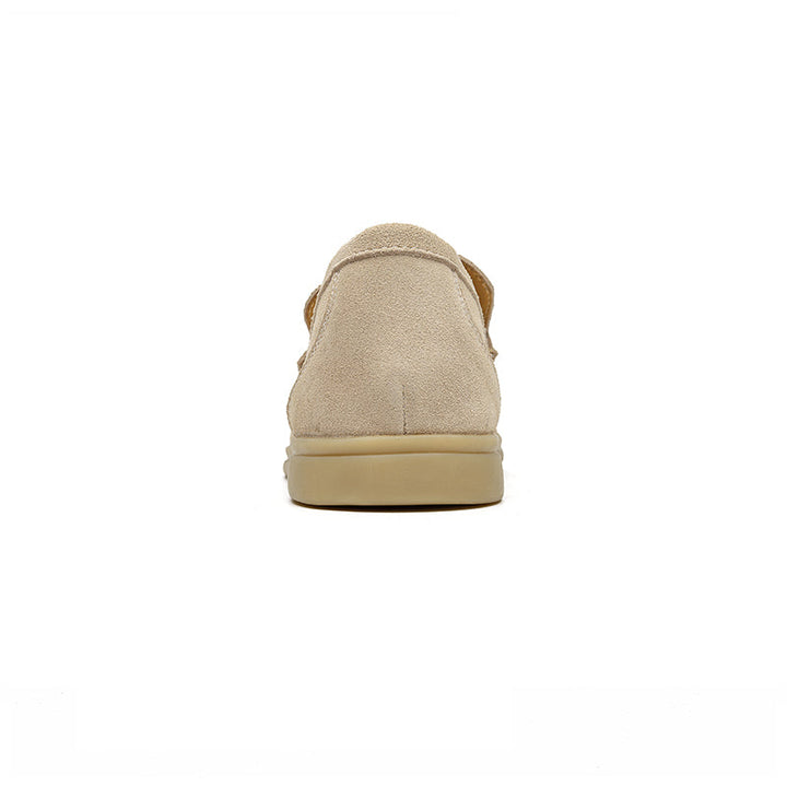 Modische Herren-Slipper aus Wildleder im modernen Milano-Stil
