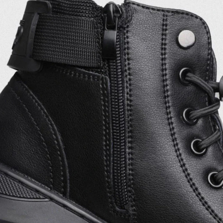 Stilvolle schwarze Herrenschuhe aus Leder für jede Gelegenheit