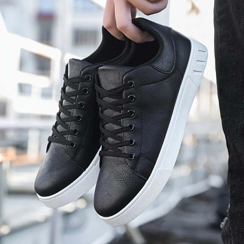 Bequeme Herrenschnürschuhe mit weicher Sohle für ganztägigen Komfort