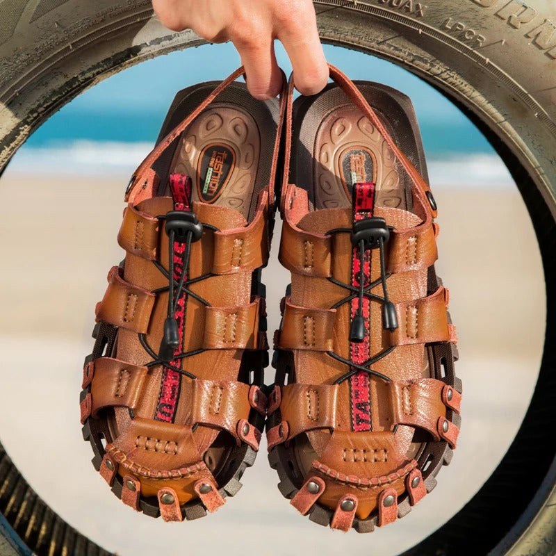 Stilvolle und bequeme Edwards Ledersandalen - eine elegante Wahl für jede Gelegenheit