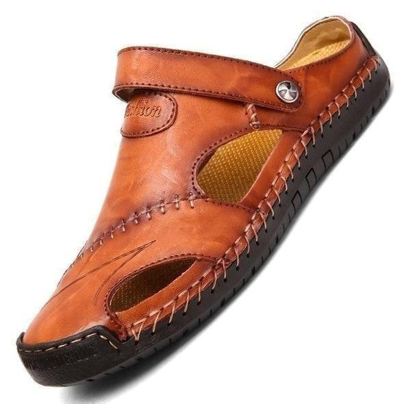 Giovanni™ - męskie sandały z bardzo miękkiej skóry zapewniające oddychający komfort podczas każdej przygody na świeżym powietrzu.
