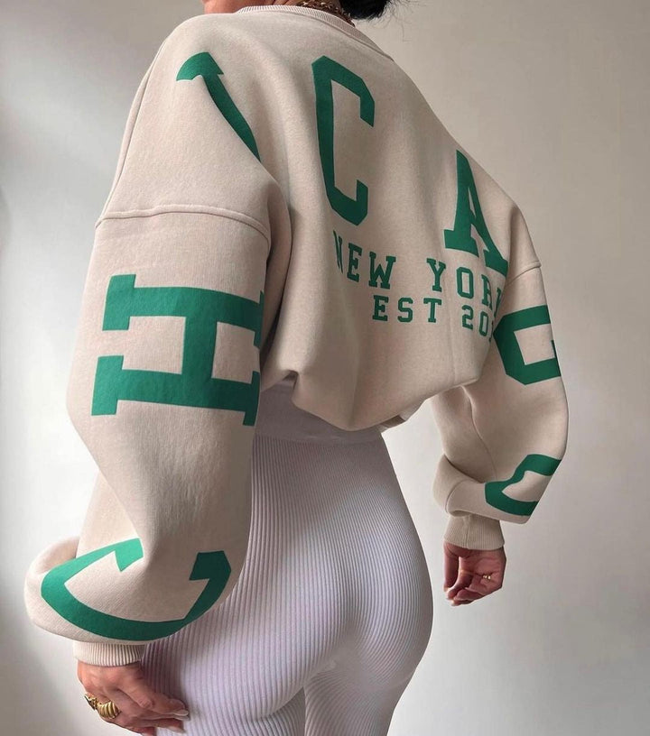 Damen-Sweatshirt in Übergröße für einzigartigen Komfort und einen modischen Look