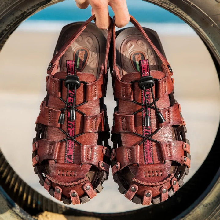 Stilvolle und bequeme Edwards Ledersandalen - eine elegante Wahl für jede Gelegenheit