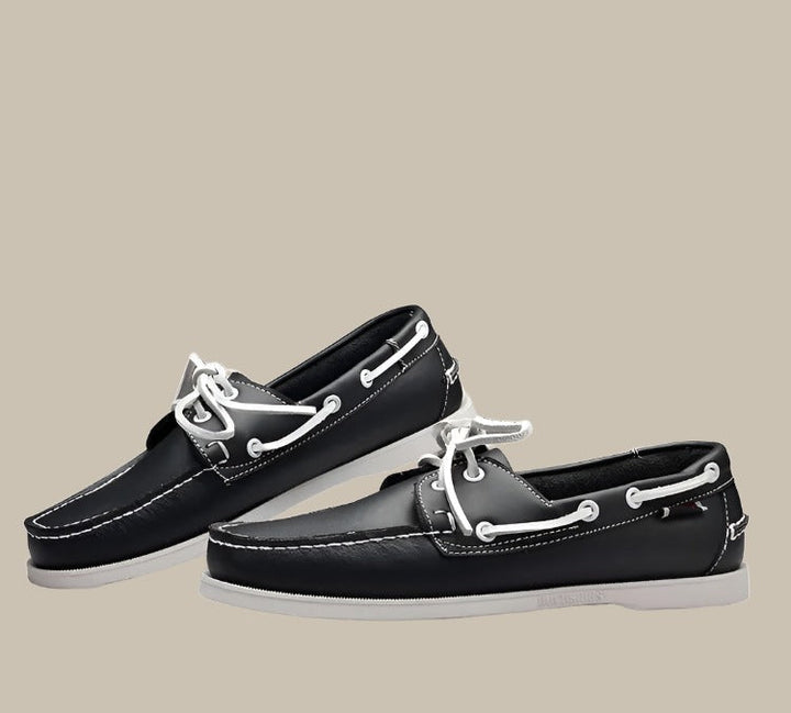 Elegante Herren-Slipper mit Schnürsenkeln und einer äußerst bequemen, ergonomischen Sohle