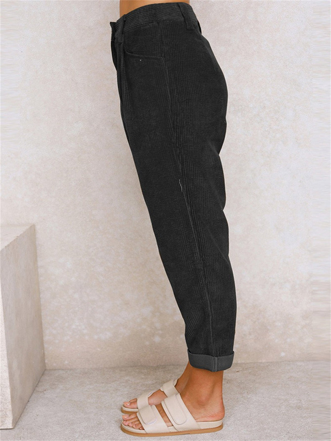 Elegante Damenhose mit hoher Taille für einen modischen und anspruchsvollen Look