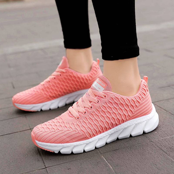 Komfortowe damskie buty sportowe z miękką pianką z pamięcią kształtu dla perfekcyjnego dopasowania