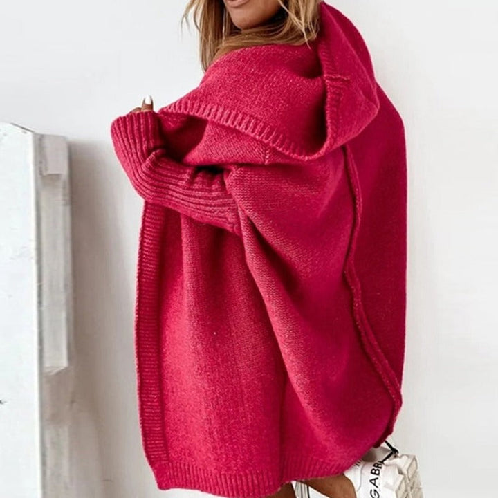 Die elegante Damenstrickjacke verleiht einen Hauch von Klasse und Schick
