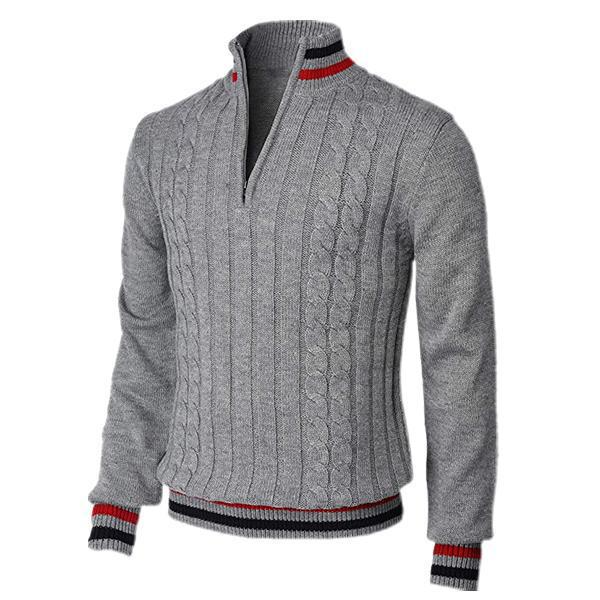 Martin - Klassischer Herrenpullover mit elegantem Kragen für besondere Anlässe