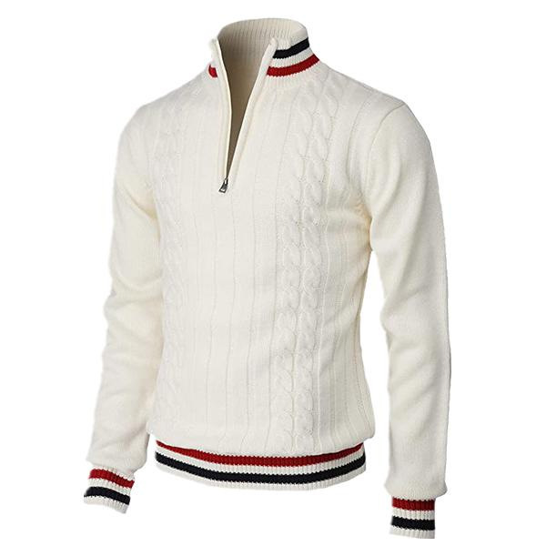 Martin - Klassischer Herrenpullover mit elegantem Kragen für besondere Anlässe