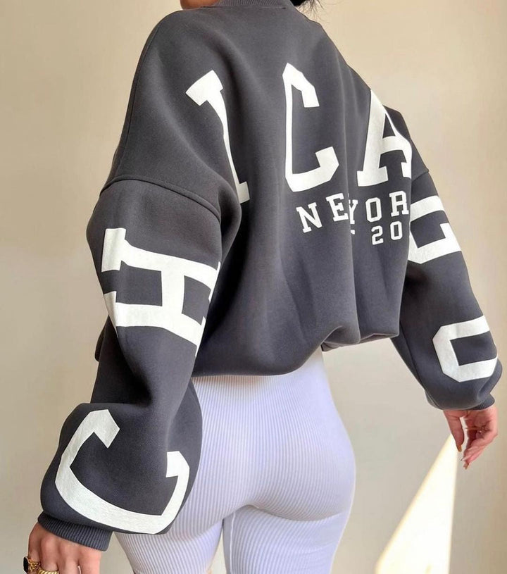 Damen-Sweatshirt in Übergröße für einzigartigen Komfort und einen modischen Look