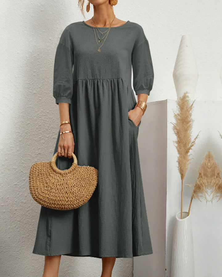 Stilvolles und elegantes langes Damenkleid für einen einzigartigen Look