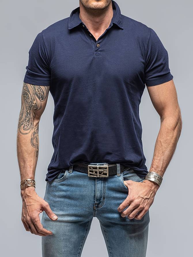 Elegantes Herren-Poloshirt von Luke: stilvoll, modisch und garantiert perfekt