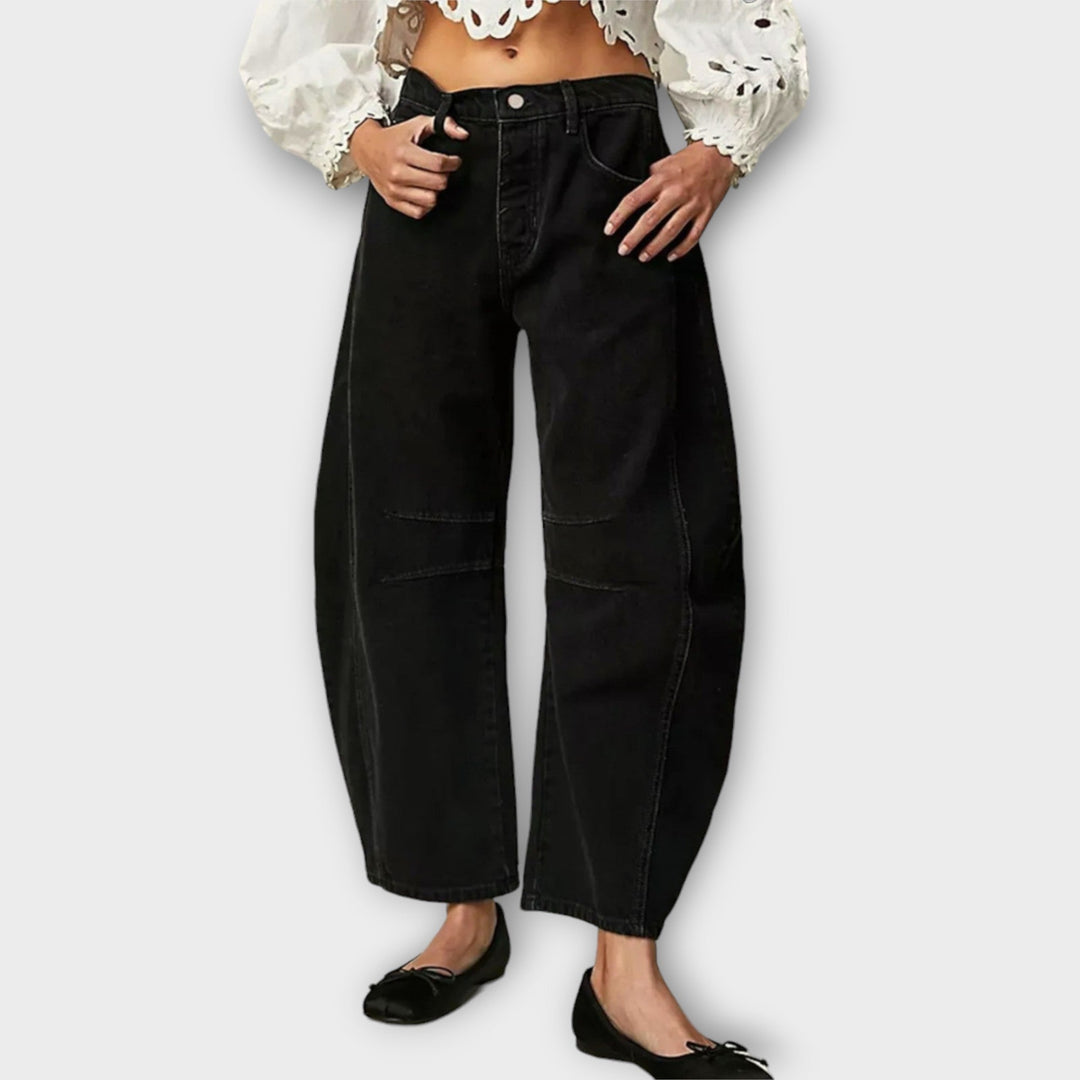 Modische und bequeme Damenjeans mit weiter Passform für maximalen Komfort