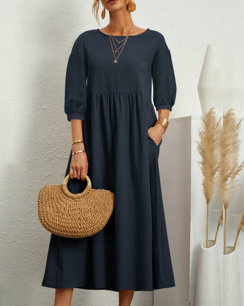 Stilvolles und elegantes langes Damenkleid für einen einzigartigen Look