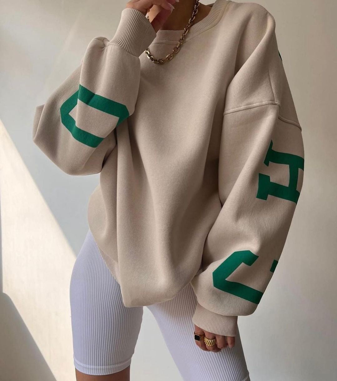 Damen-Sweatshirt in Übergröße für einzigartigen Komfort und einen modischen Look