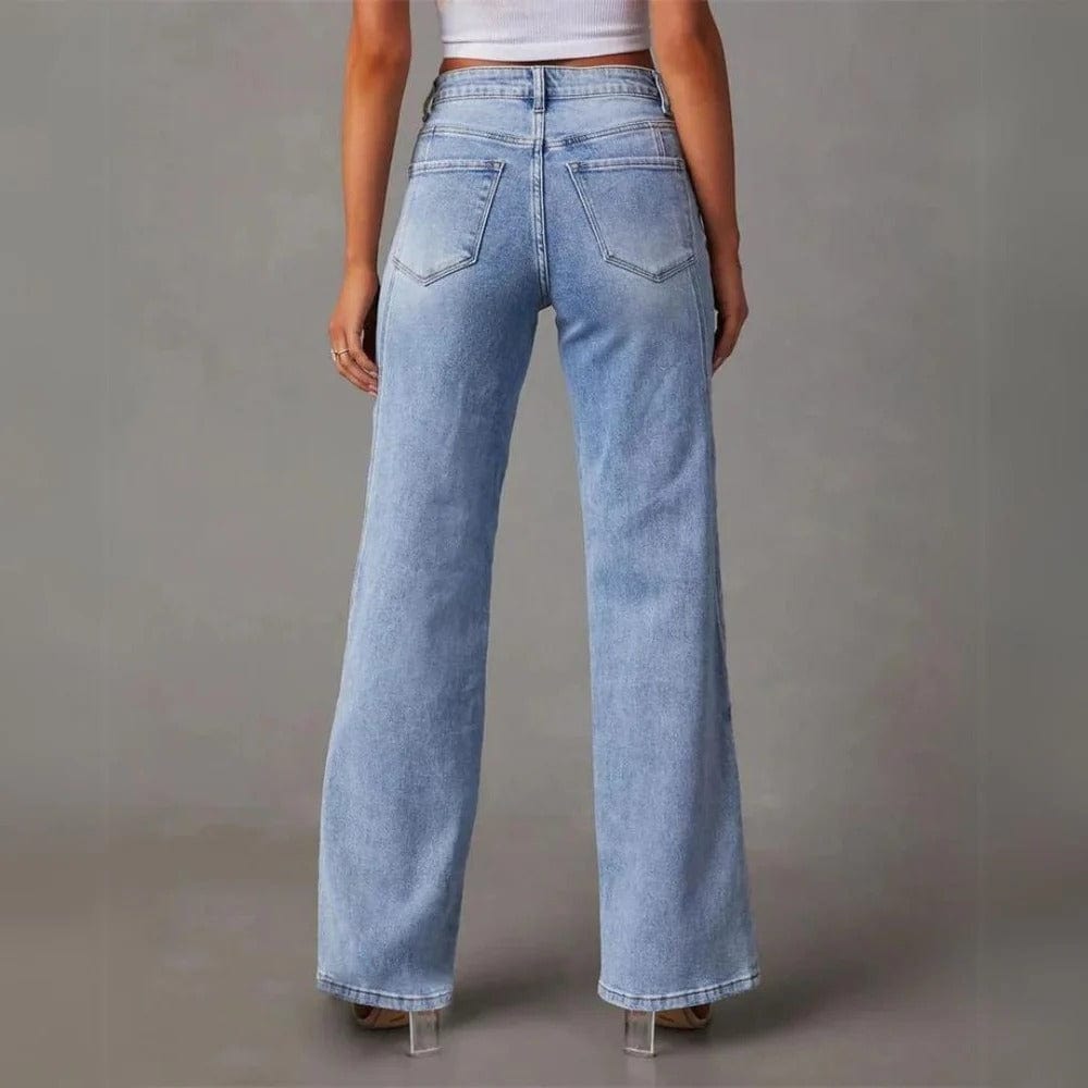Modische Röhrenjeans für Frauen - ein eleganter und stilvoller Look