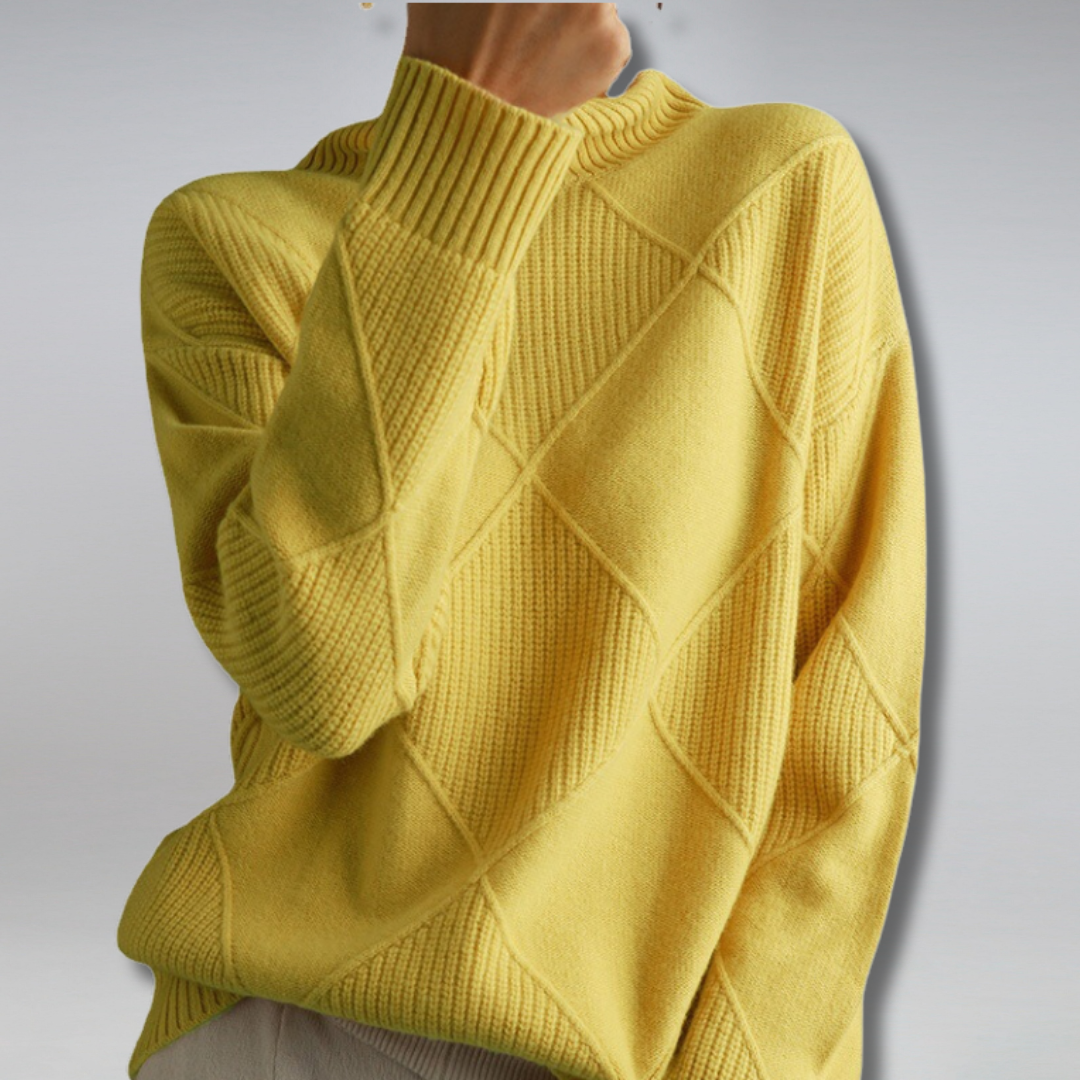 Eleganter Damen-Rollkragenpulli - Stil und Komfort in einem