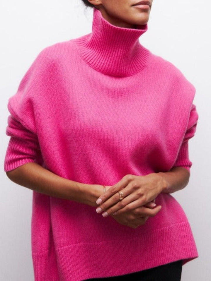 Eleganter Damen-Rollkragenpulli - Komfort und Stil in einem