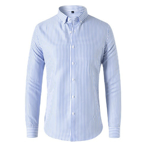 Elegantes gestreiftes Herrenhemd von Antonio - ein modischer und stilvoller Look für jede Gelegenheit
