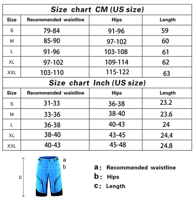 Men's CyclingShorts - Komfort und Leistung bei Outdoor-Abenteuern