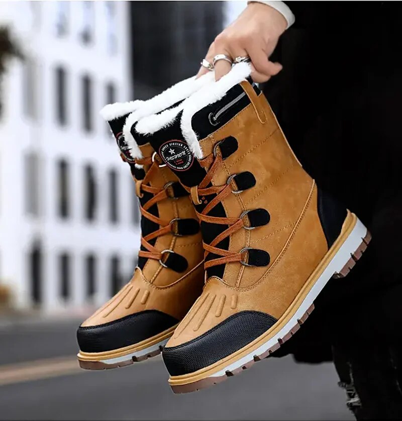 Langlebige und isolierte wetterfeste Herrenstiefel - Komfort und Schutz bei jedem Schritt